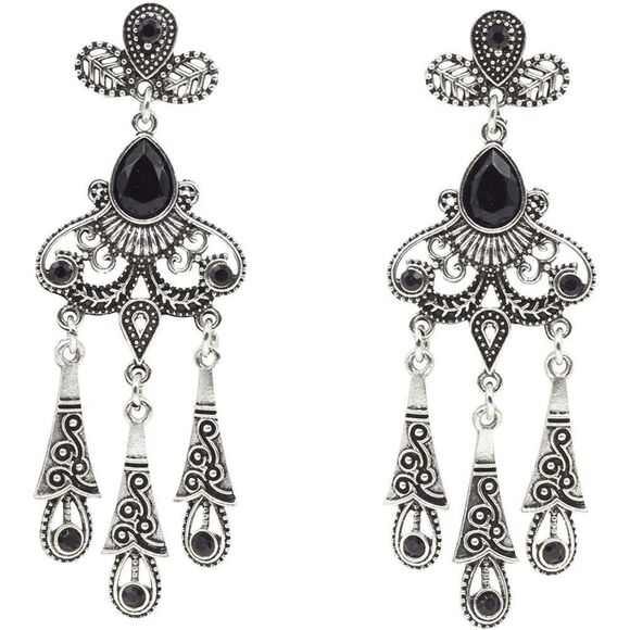 5PCS 1920s Accessories Flapper Great Gatsby Vintage Retro Costume Set NEW - Picture 6 of 16